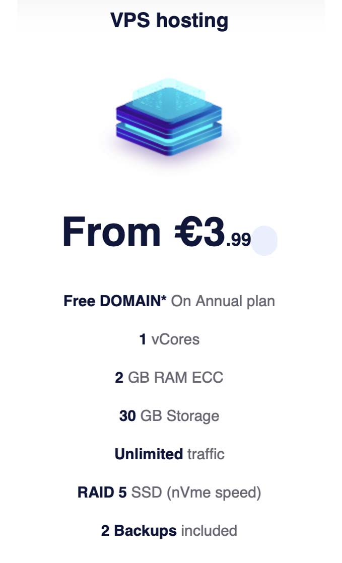 Linux VPS Hosta Blanca Web Hosting